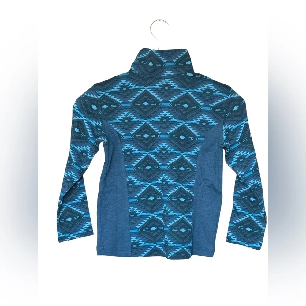 Powder River Outfitters: Aztec Knit Quarter Zip - Picture 2 of 5